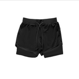 Men Sports Flex Shorts Men's Solid Color Shorts