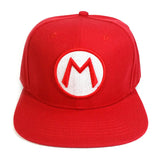 Mario Hat Cartoon Animation Peripheral Embroidered Hip Hop Baseball Cap
