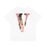 Legends Never Die Vlone Shirt Vlone Fujiwaro Joint Name Short Sleeve T-shirt