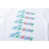 We11 Done T Shirts We11done Logo Color Letter Printing Casual Summer Men and Women Same Style