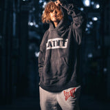 Saint Michael Hoodie Creative Printing Distressed Hoodie Casual Loose