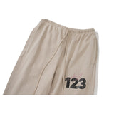 Rrr123 Hoodie Distressed Loose Sweatpants Drawstring Trousers for Men
