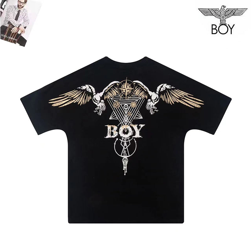 Boylondon T Shirt Plus Size Sports Retro Training Casual Fashionable
