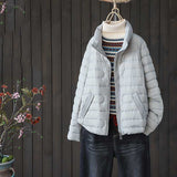 Women Winter Coats Puffer Jacket Down Coat Winter Down Jacket Female Stand Collar White Duck Down Women's Warm Coat