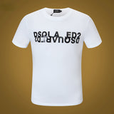 Dsq2 T Shirt Casual Sports Printed Short Sleeve Summer Men