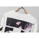 Autumn and Winter Printing Reflective Round Neck Pullover Long Sleeve Sweater Owt sweatshirt