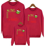 Grinch Hoodie Grinch Printed Straight Sweatshirt