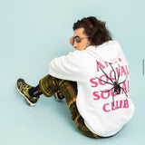 Anti Social Club Hoodie Brushed Hoody Men's Women's Hoodie Coat