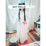 Chinese Traditional Dress Chest-High Dress Embroidered Lolita