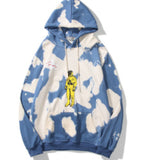 Cactus Flea Market Hoodie Printed Hoodie Loose plus Size Casual Jacket