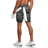 Men Sports Flex Shorts Men Camouflage