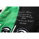 Saint Michael Baseball Jacket James Same Style Jacket Baseball Uniform outside Embroidered Woolen