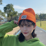 Toboggan Hat Wool Hat for Men and Women Autumn and Winter Thermal Knitting Beanie Hat Women