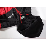 OW Red and Black Stitching Loose Men's and Girls' Zipper Shell Fashionable Jacket jacket