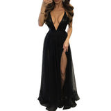 Formal Dresses & Gowns Women's Sexy Sequined Evening Dress