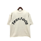 Kanye West Trust God T Shirt Short Sleeve Loose Letter Loose T-shirt