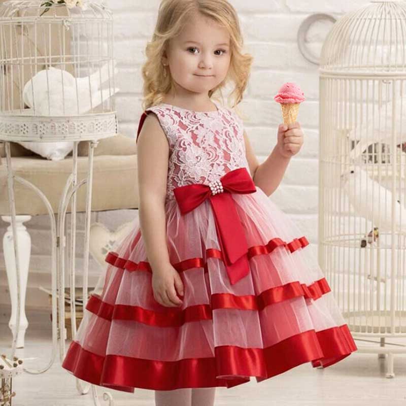 Toddler Girls Sequin Gown Dress Autumn Girls' Jumpsuit Big Bow Children's Dress Princess Dress