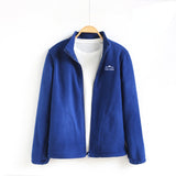 Moisture Wicking Hoodie Coat Men's and Women's Autumn and Winter Fleece Shell Jacket Cardigan Jacket