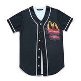 Baggy Baseball Jersey Men's Short Sleeve Baseball Shirt Digital Printed Cartoon