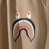 WGM Closing Fall Winter Men Shark Head Waist Pants