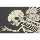 Gallery Dept Skull Print Distressed Men's and Women's Short-Sleeved T-shirt