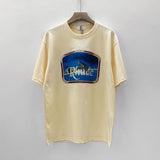 Rhude T Shirt Limited Rhude Casual Hip Hop Loose round Neck Short Sleeve T-shirt