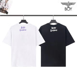 Boylondon T Shirt plus Size Sports Retro Training Casual Fashionable Purple Eagle