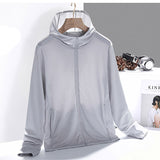 Sun Resistant Clothes Spring Summer Sun Protective Clothes Women's UV Protection Ice Silk Breathable Household