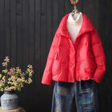 Women Winter Coats Puffer Jacket Down Coat Down Jacket Lapel White Duck Down Warm Lightweight Down Jacket Down Jacket