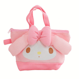 My Melody Bag Cute Clow M Cinnamoroll Babycinnamoroll Melody Canvas AirPods Earphone Bag Portable Battery for Mobile Phones Sundries Storage Bag Kulomi