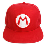 Mario Hat Peaked Baseball Cap Sun-Proof Net Hat Men and Women Outdoor Hip Hop Sun Hat