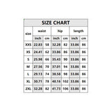 Women Patchwork Jeans Stitching Harem Pants