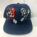 Mario Hat Peaked Baseball Cap Sun-Proof Net Hat Men and Women Outdoor Hip Hop Sun Hat