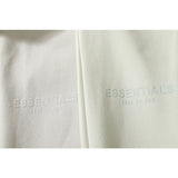 Kanye West Sunday Service Pant Fog Double Line Letters Ankle Banded Pants Casual Fleece Lined