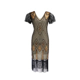 1920s Dress Sequined Dress Costume Retro Sequins Dress