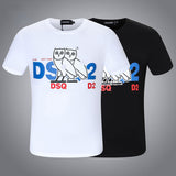Dsq2 T Shirt Casual Sports Printed Short Sleeve Summer Men