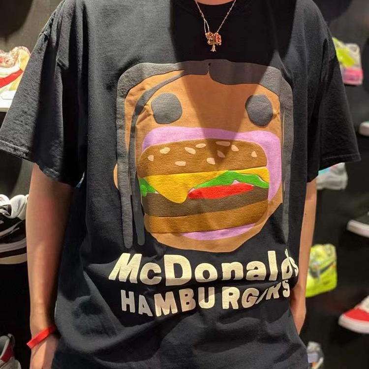 Cactus Jack McDonalds Shirt Cpfm Travis Scott Short Sleeve T-shirt