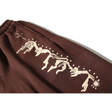 Kanye West Sunday Service Pant Towel Embroidered Track Sweatpants Leisure