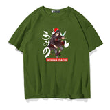 Itachi Uchiha Costume Itachi Uchiha Magic Print T-shirt Men's Short Sleeve Cotton
