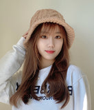 Toboggan Hat Women's Autumn and Winter Knitted Hat Warm Basin Hat