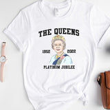 Inspired by Queen's Platinum Jubilee 2022 Elizabeth 70 Years T-shirt Short Sleeve Summer Loose Top